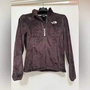 The North Face Women's Small Brown Osito Fleece Full-Zip Jacket